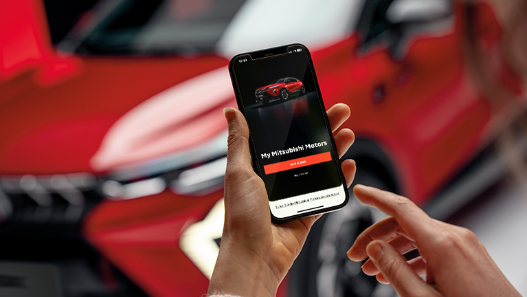 My MITSUBISHI MOTORS App und der ASX